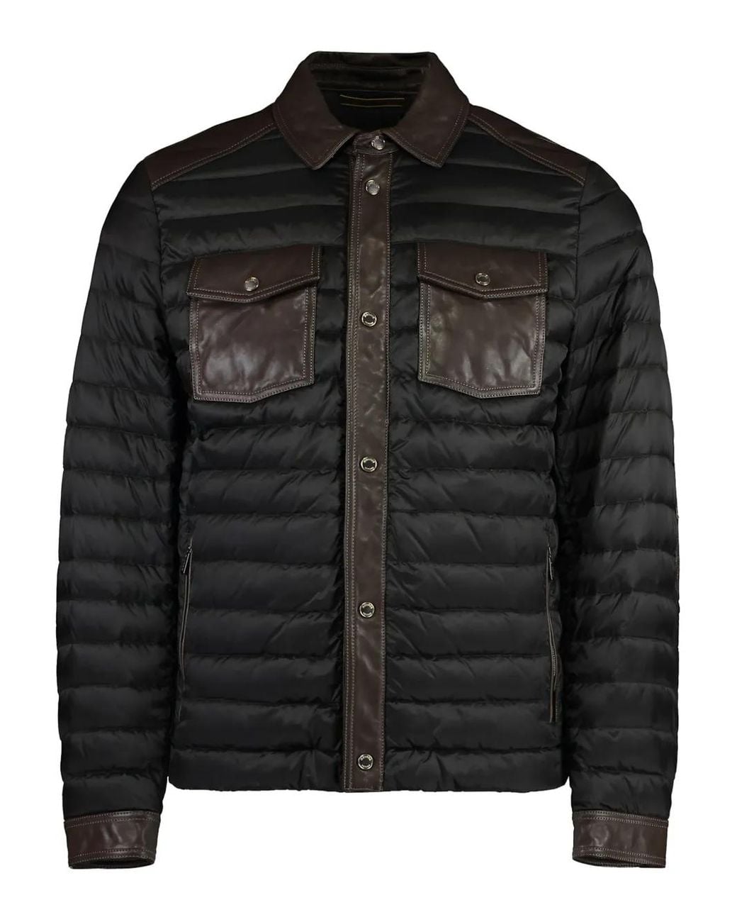 Veste Crespi Moorer pour homme en coloris Black