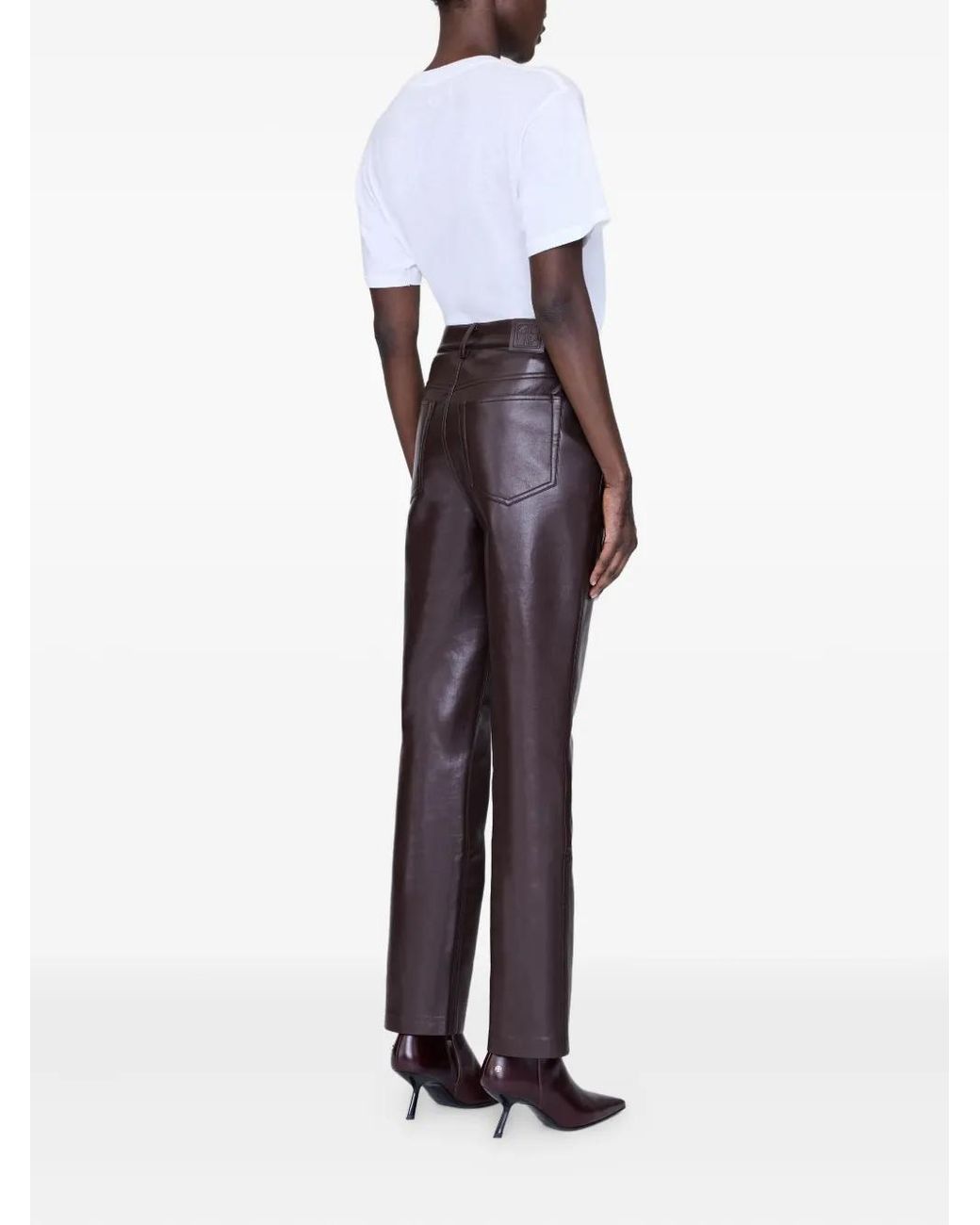 Anine Bing Brown Bruno Pant