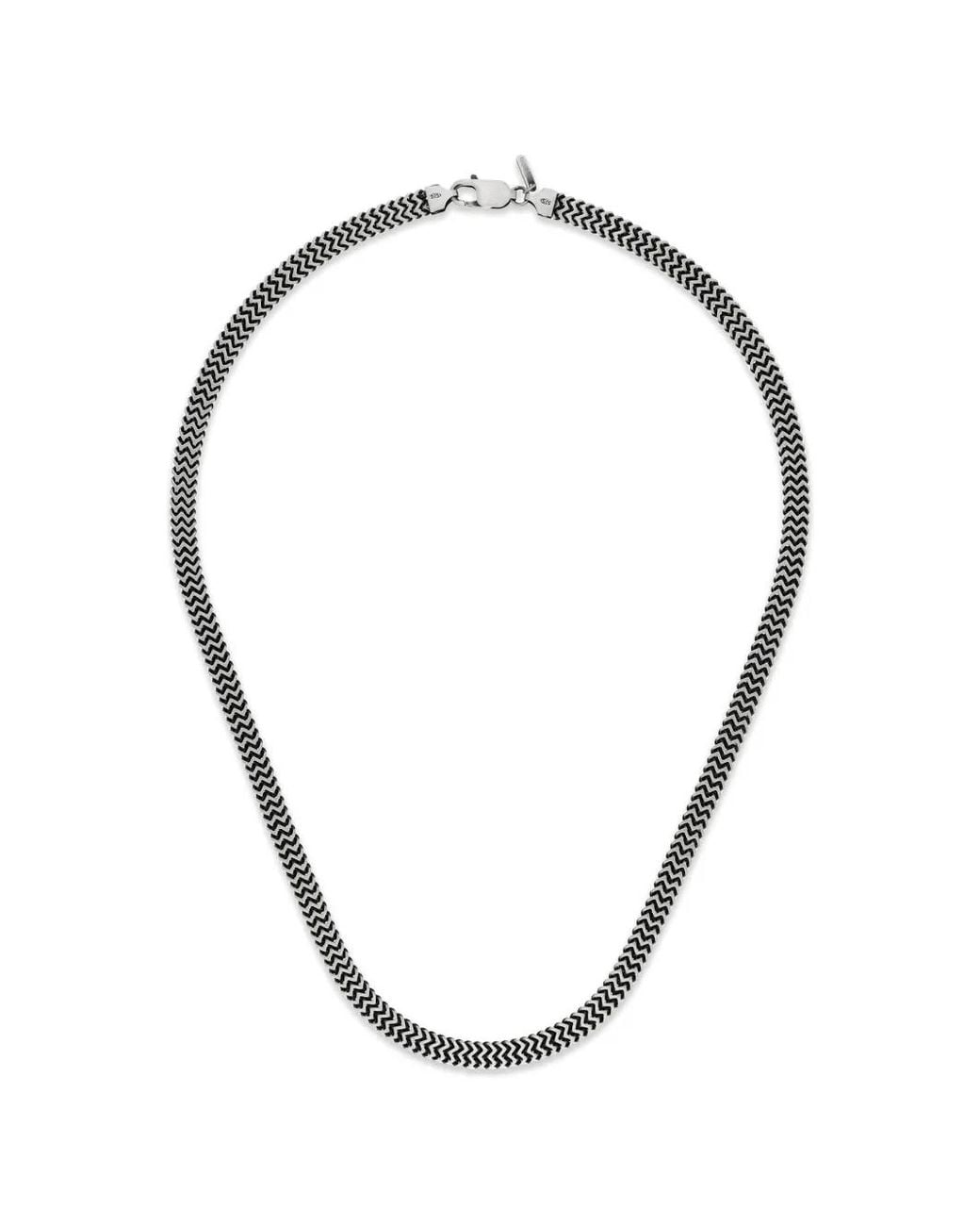 Collar Rail Desmo de hombre de color Metallic