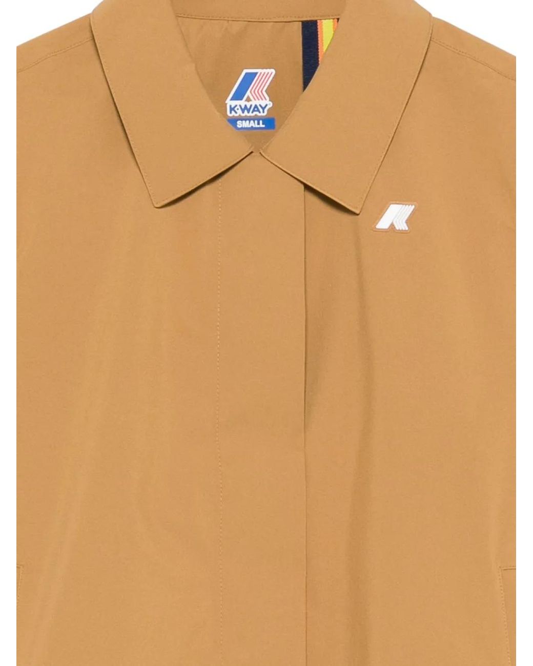 K-Way Natural Veste À Boutonnière