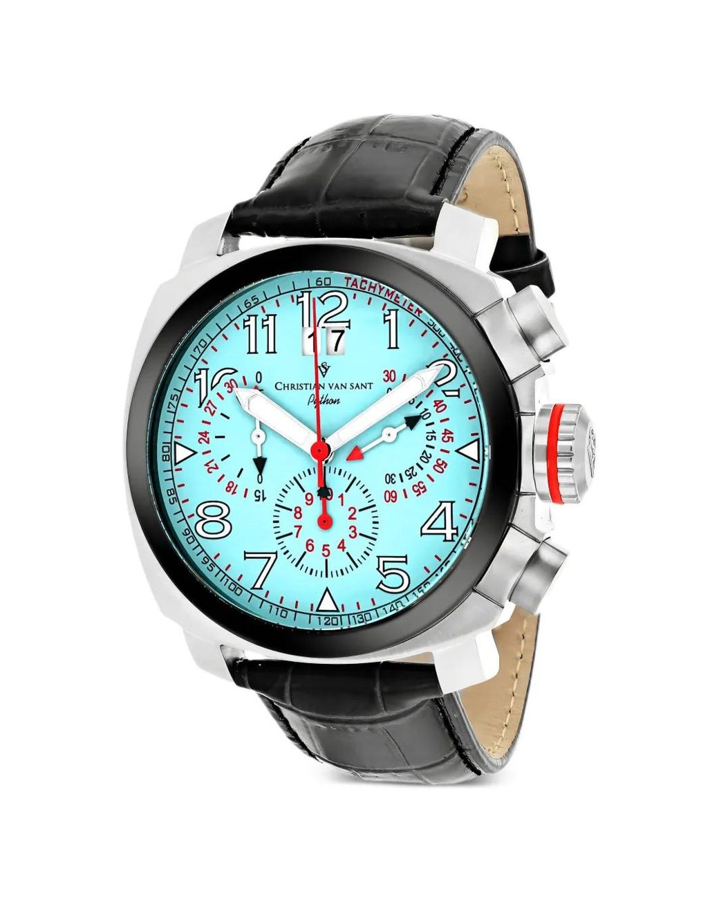 Christian Van Sant Blue Grand Python 48Mm Watch for men