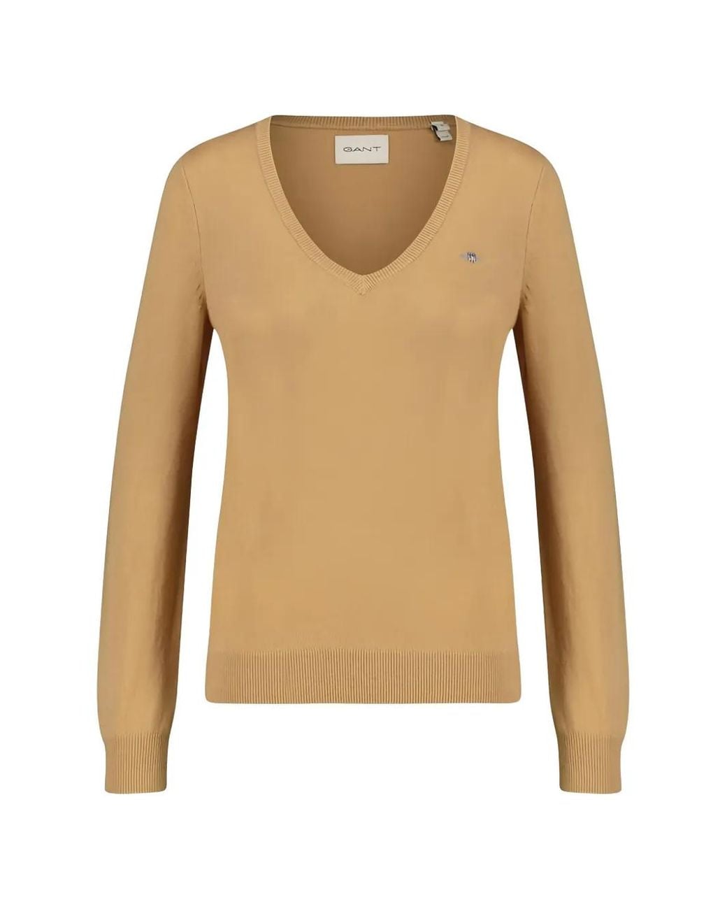 Gant Natural V-Neck Top