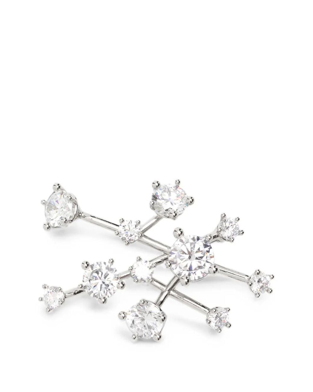 Panconesi White Broche Diamanti Nova