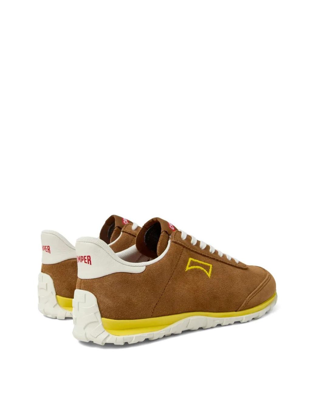 Camper Brown Drift Walk Suede Sneakers