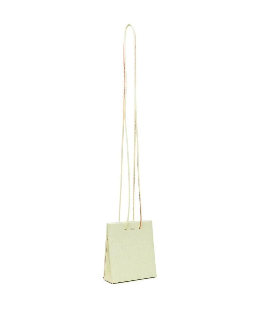 MEDEA White Prima Shoulder Bag