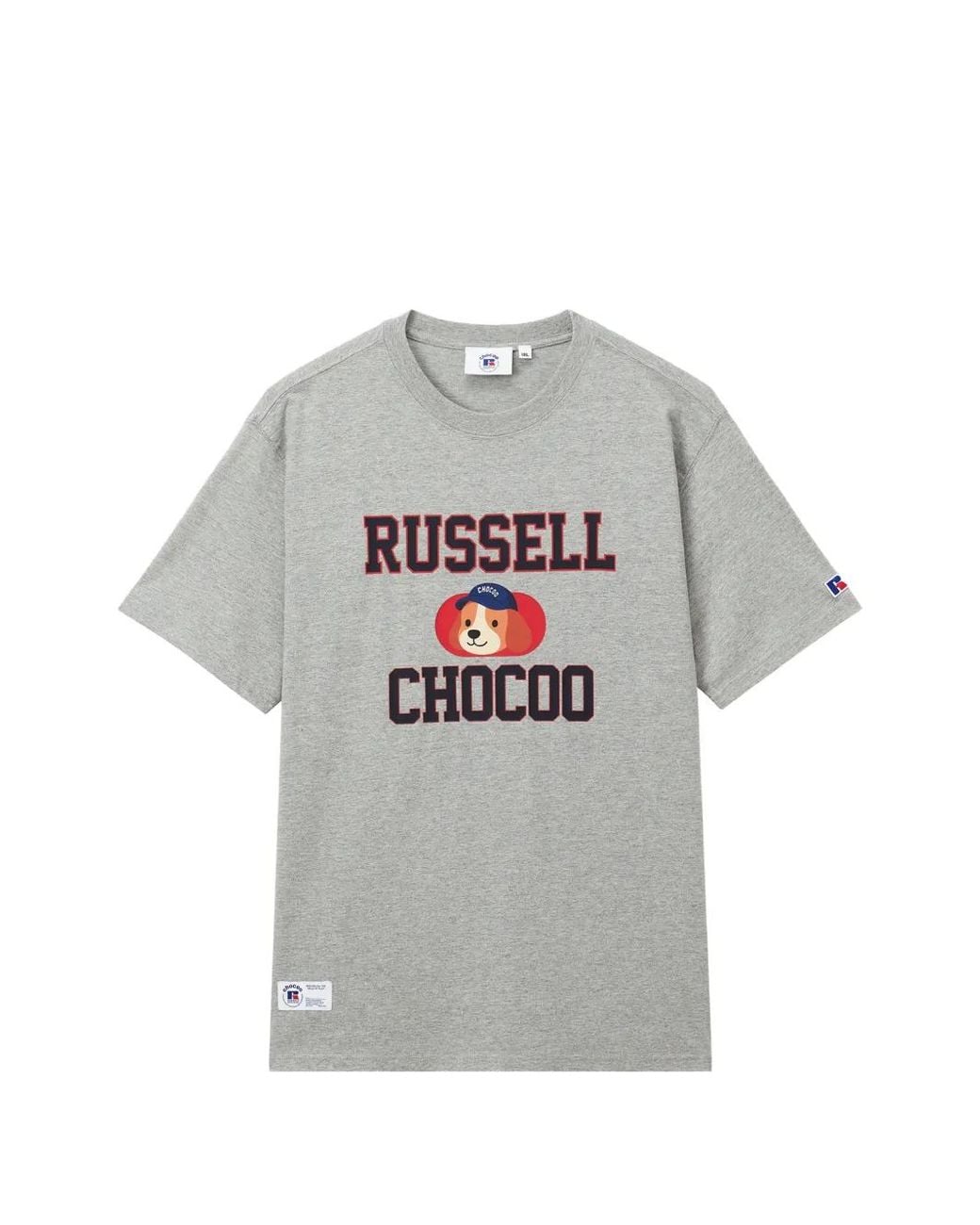 Chocoolate Gray Graphic-Print T-Shirt for men