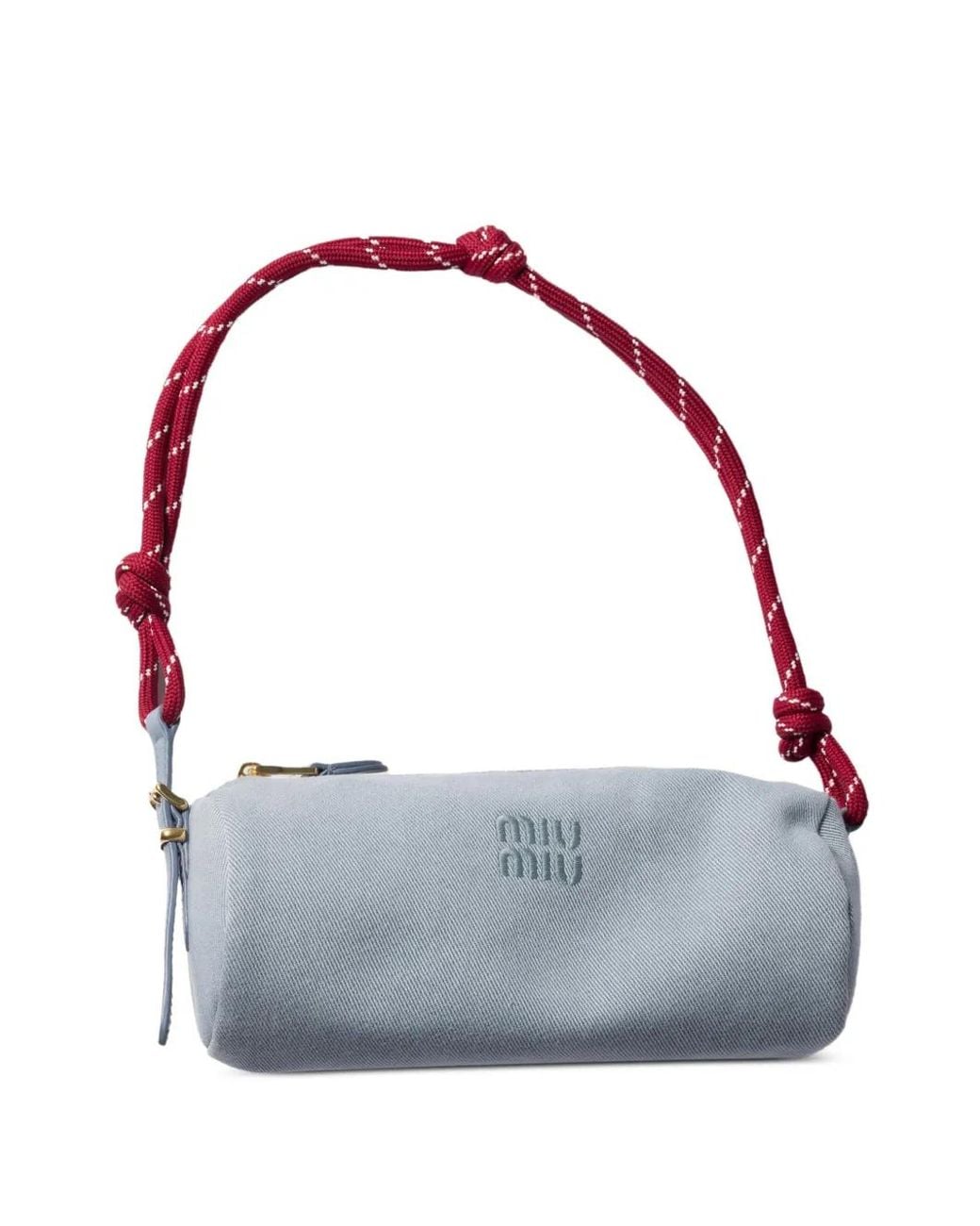 Pouch di Miu Miu in Gray