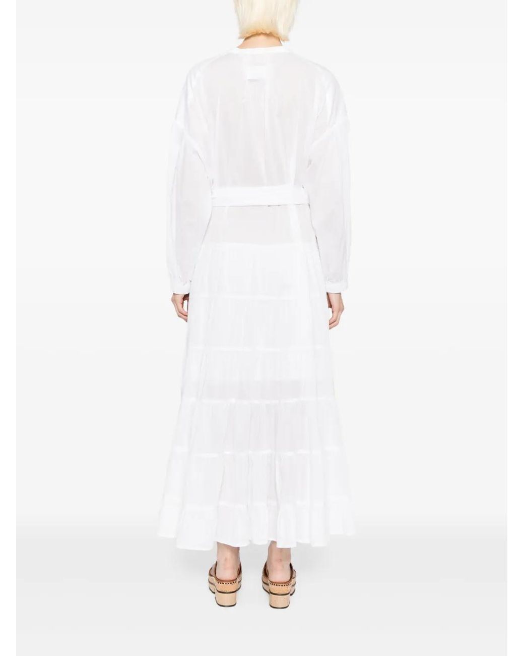 Bambah Olivia Jurk in het White