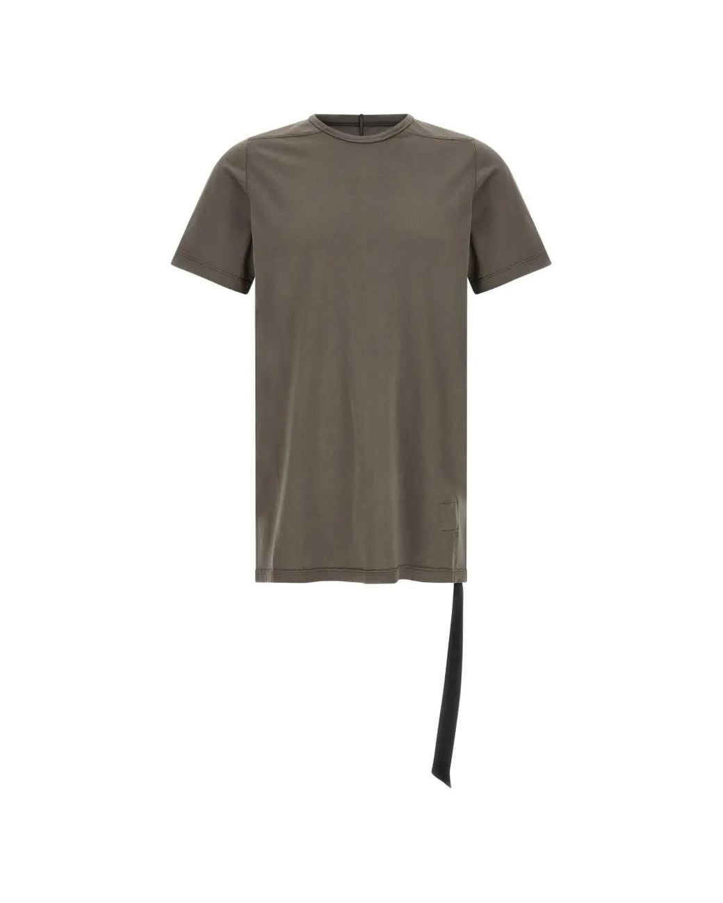 Rick Owens Gray Level T Cotton T-Shirt for men