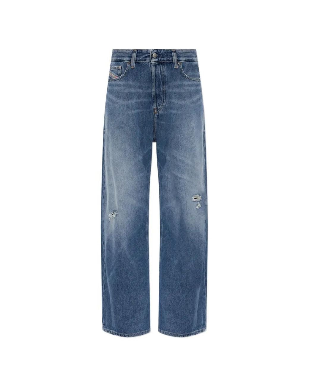 DIESEL Blue 1996 D-Sire Distressed Jeans