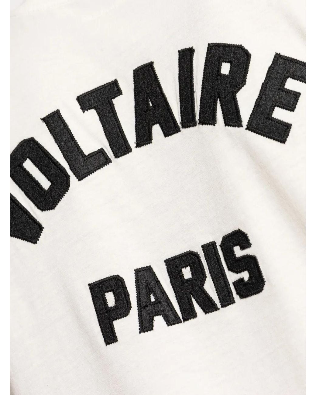 Zadig & Voltaire White Tommy T-Shirt for men