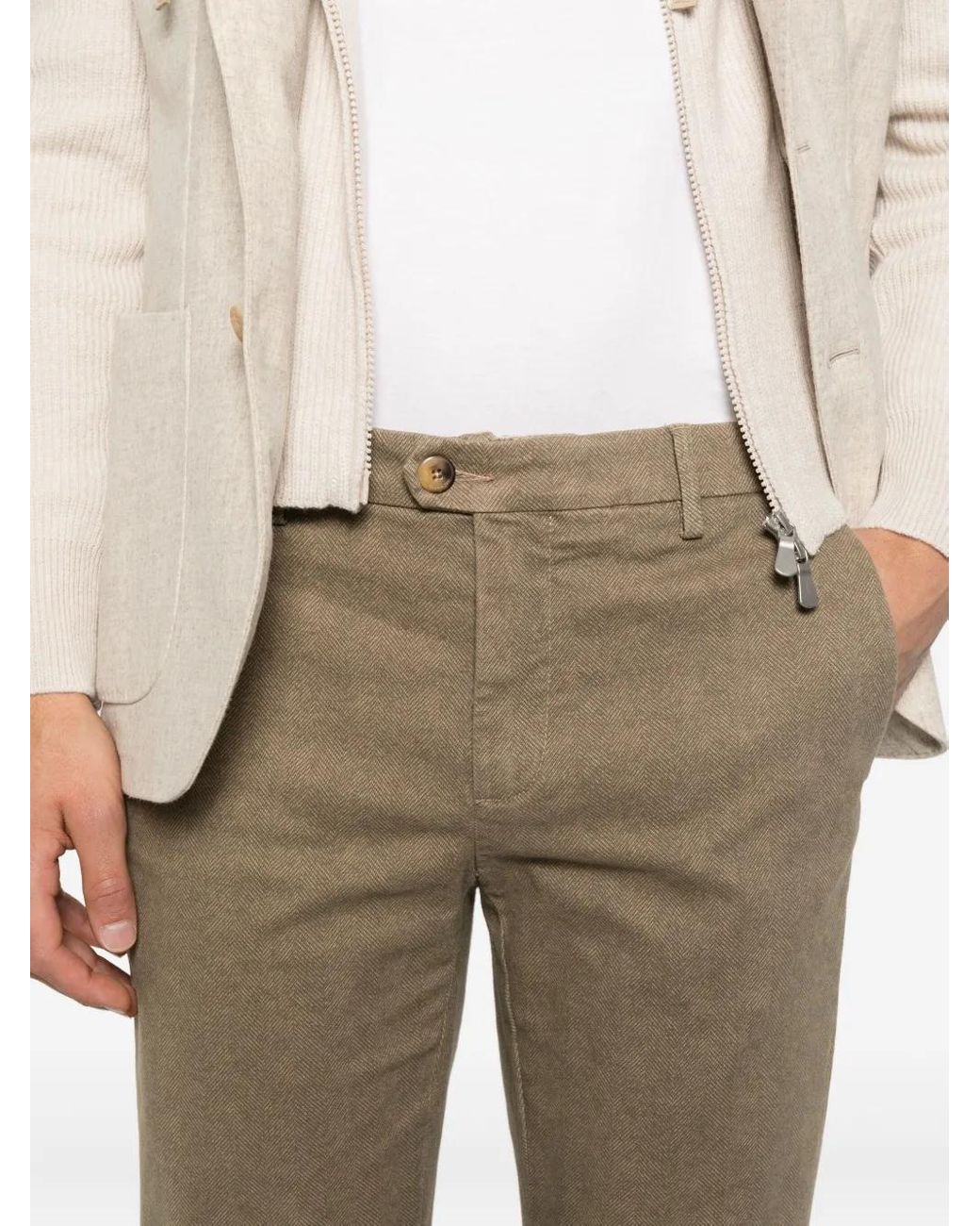 Teleria Zed Natural Pantalon Capital for men