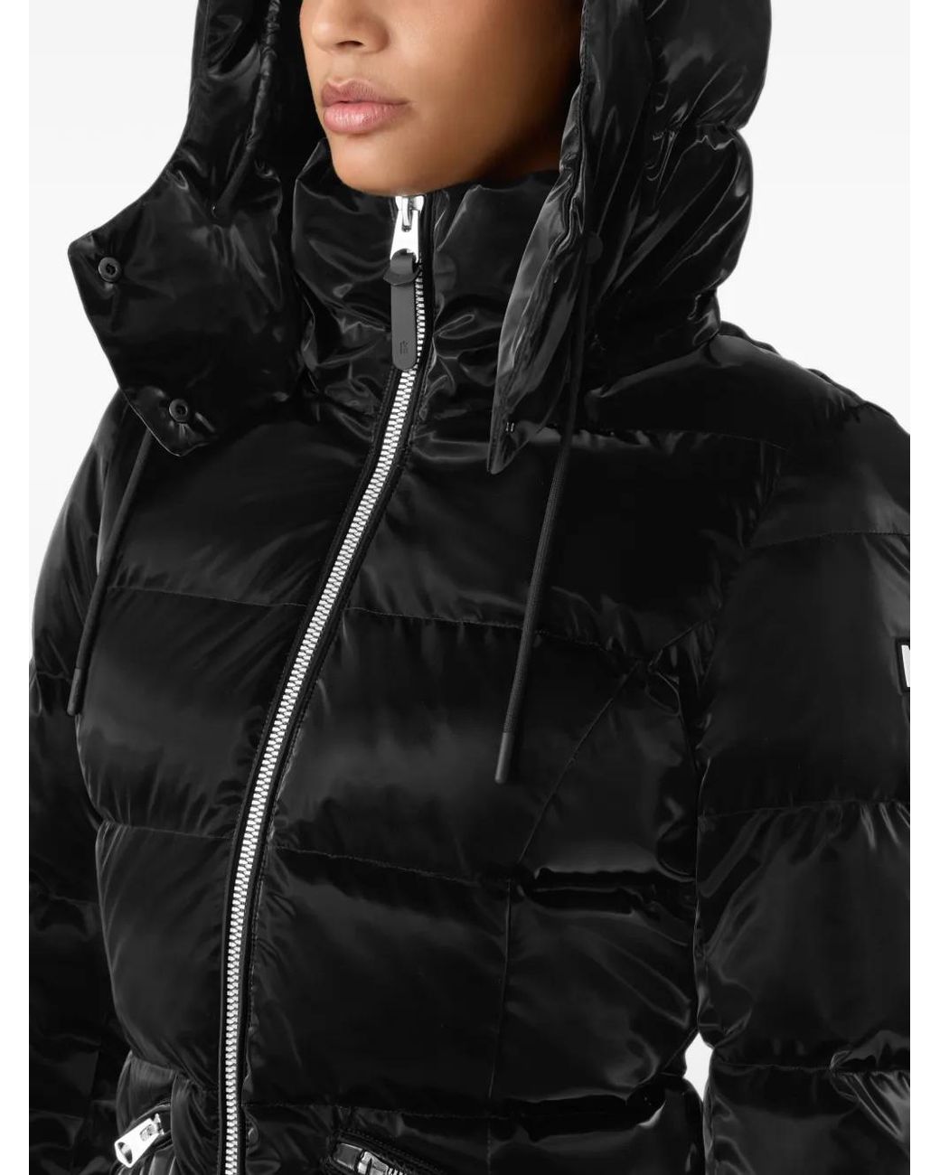 Mackage Black Madalyn-Glo Hooded Quilted Jacket