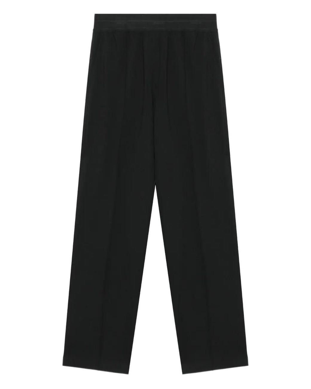 Helmut Lang Broek Met Elastische Taille in het Black