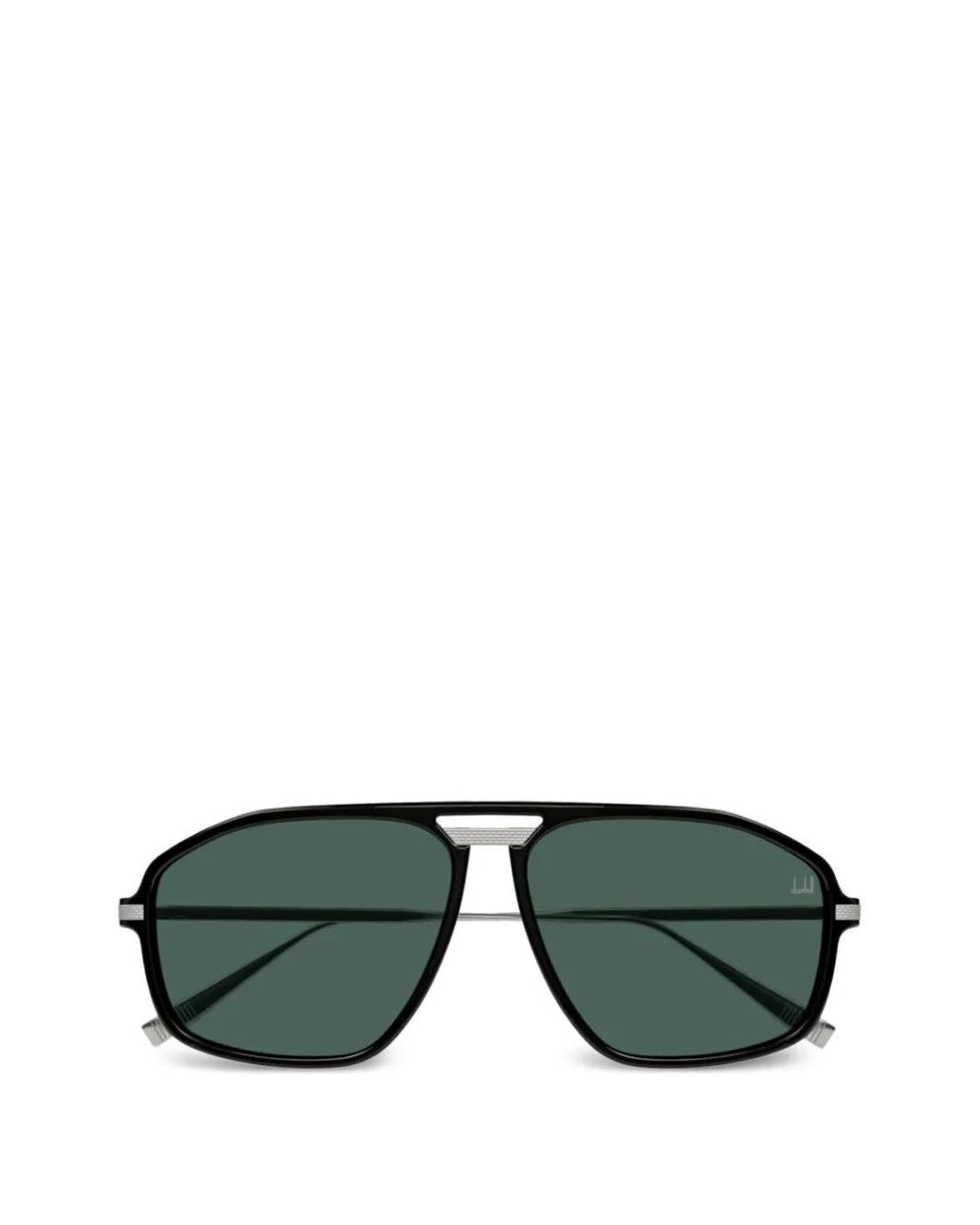 Dunhill Green Geometric-Frame Sunglasses for men