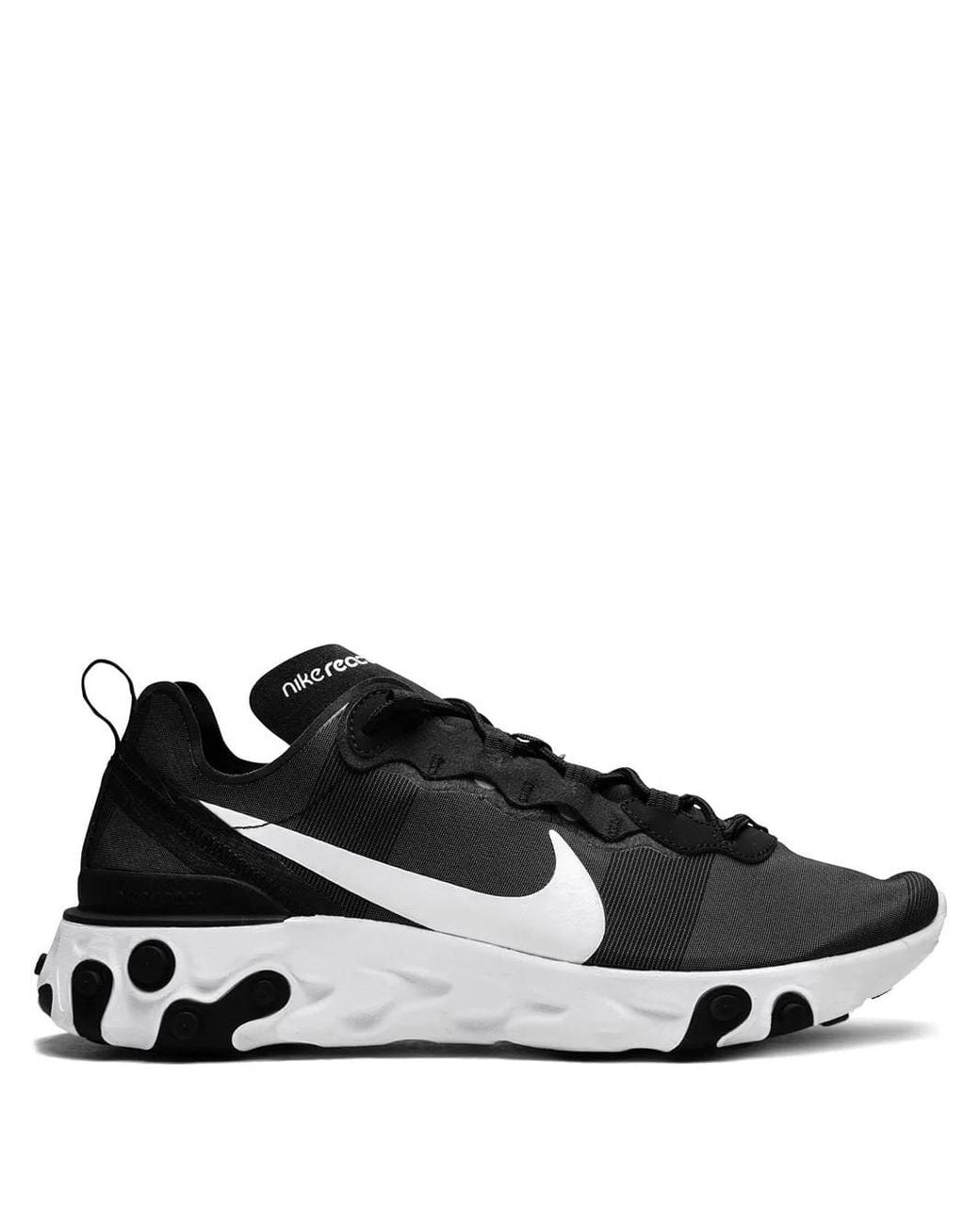 Nike React Element 55 Sneakers in het Black
