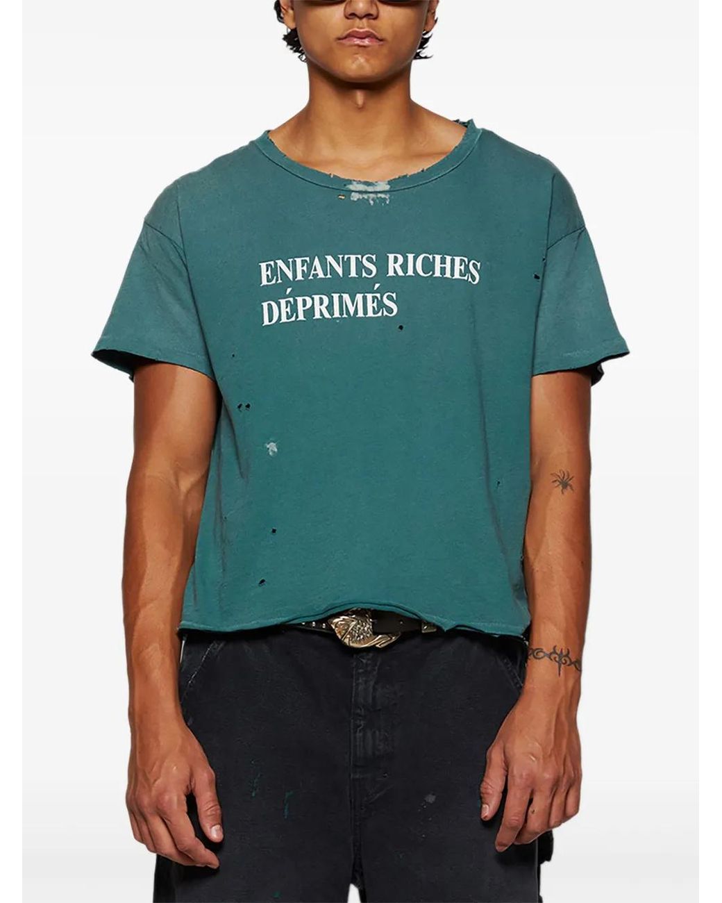 Enfants Riches Deprimes Gwan T-Shirt in Green for Men | Lyst