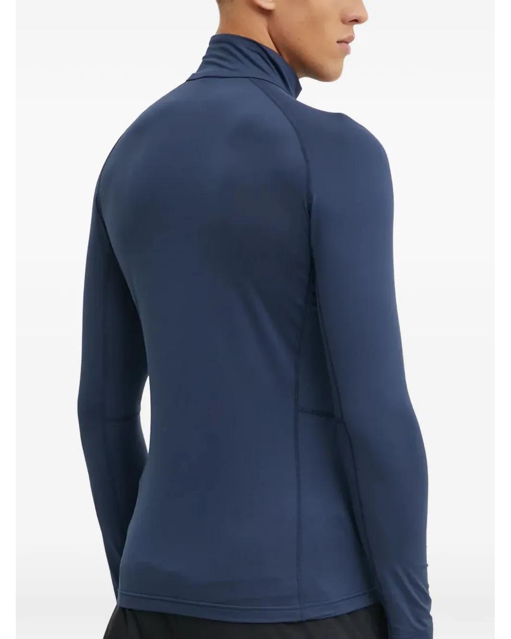 Rossignol Blue Classique Half-Zip Base Layer for men