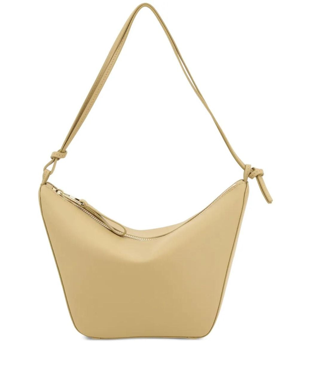 Loewe White Mini Hammock Shoulder Bag