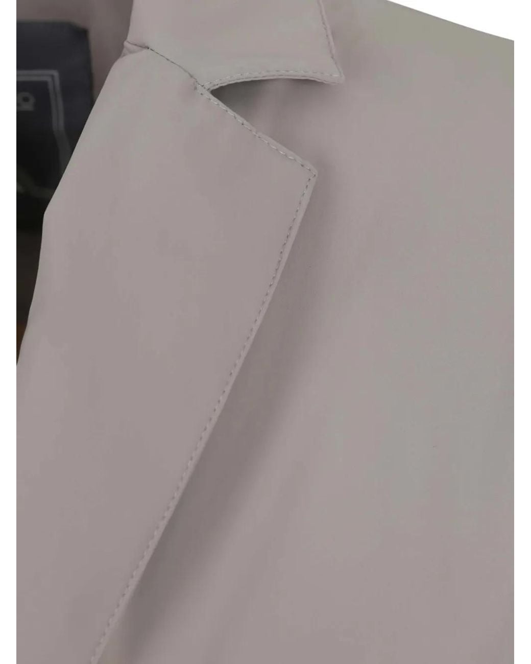 Herno Gray Button Jacket for men