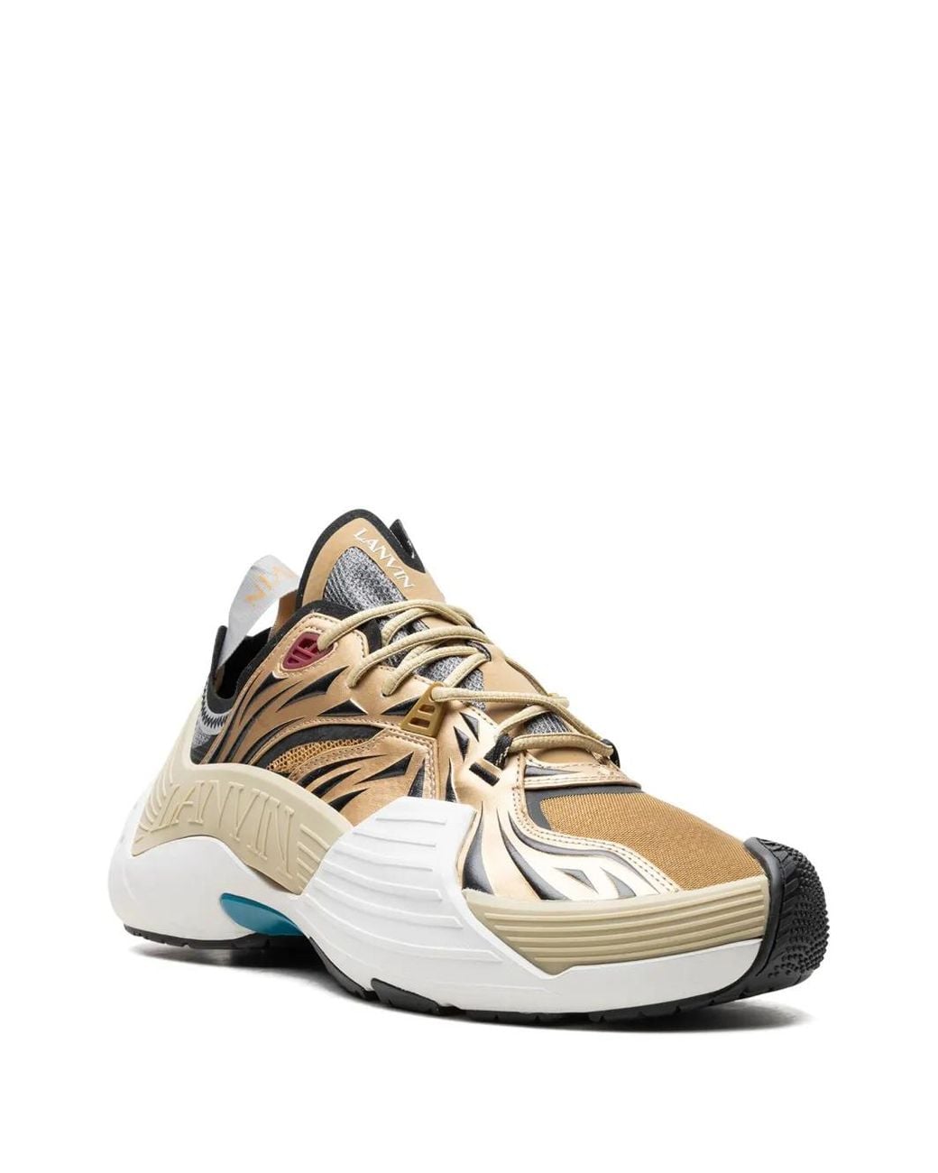 Lanvin Metallic Flash-X Sneakers for men