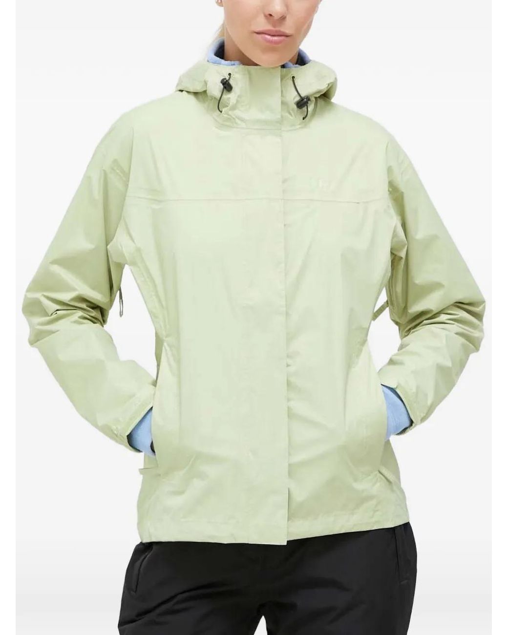 Helly Hansen Green Hooded Performance Jacket