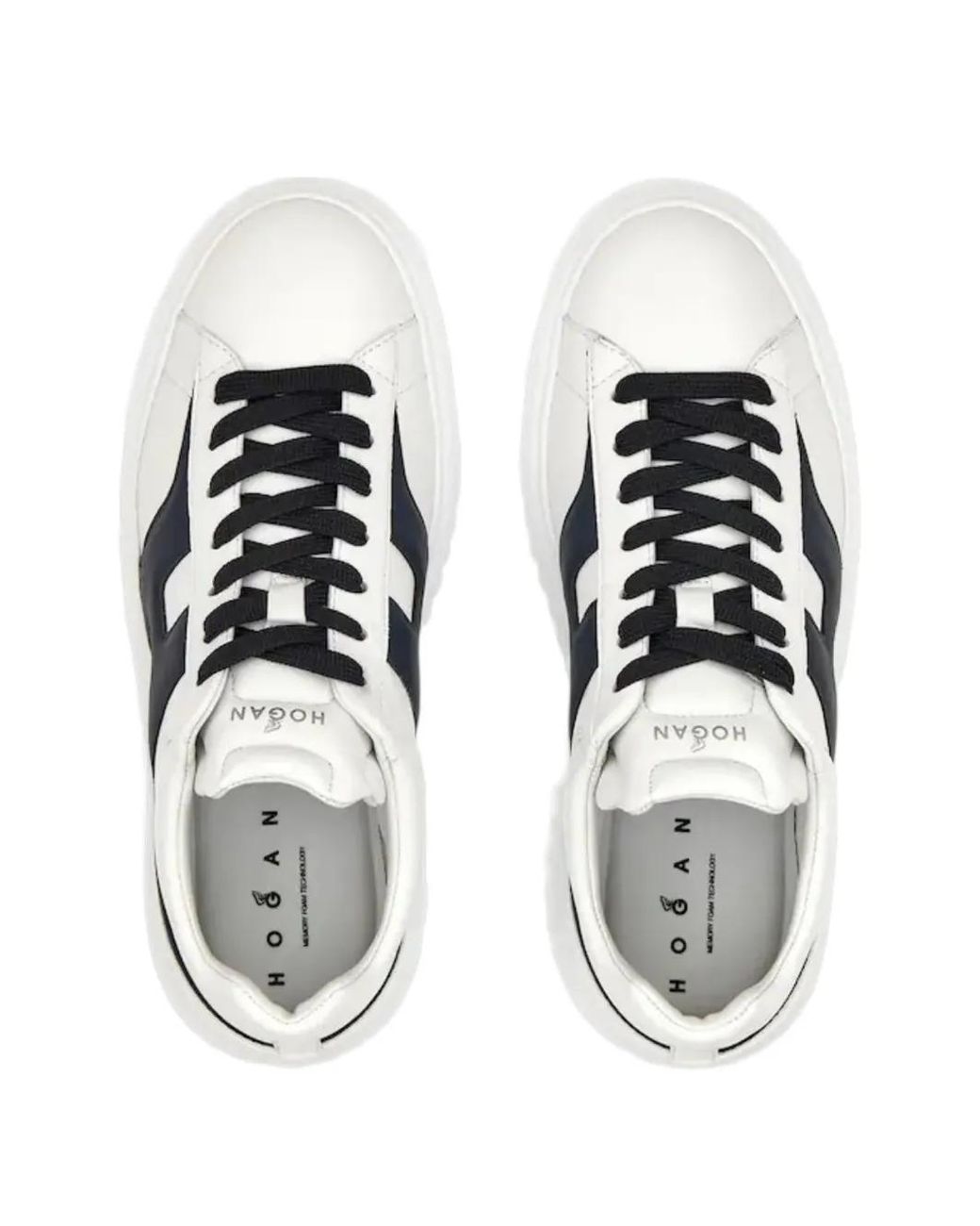 Hogan White Sneakers H-Stripes for men