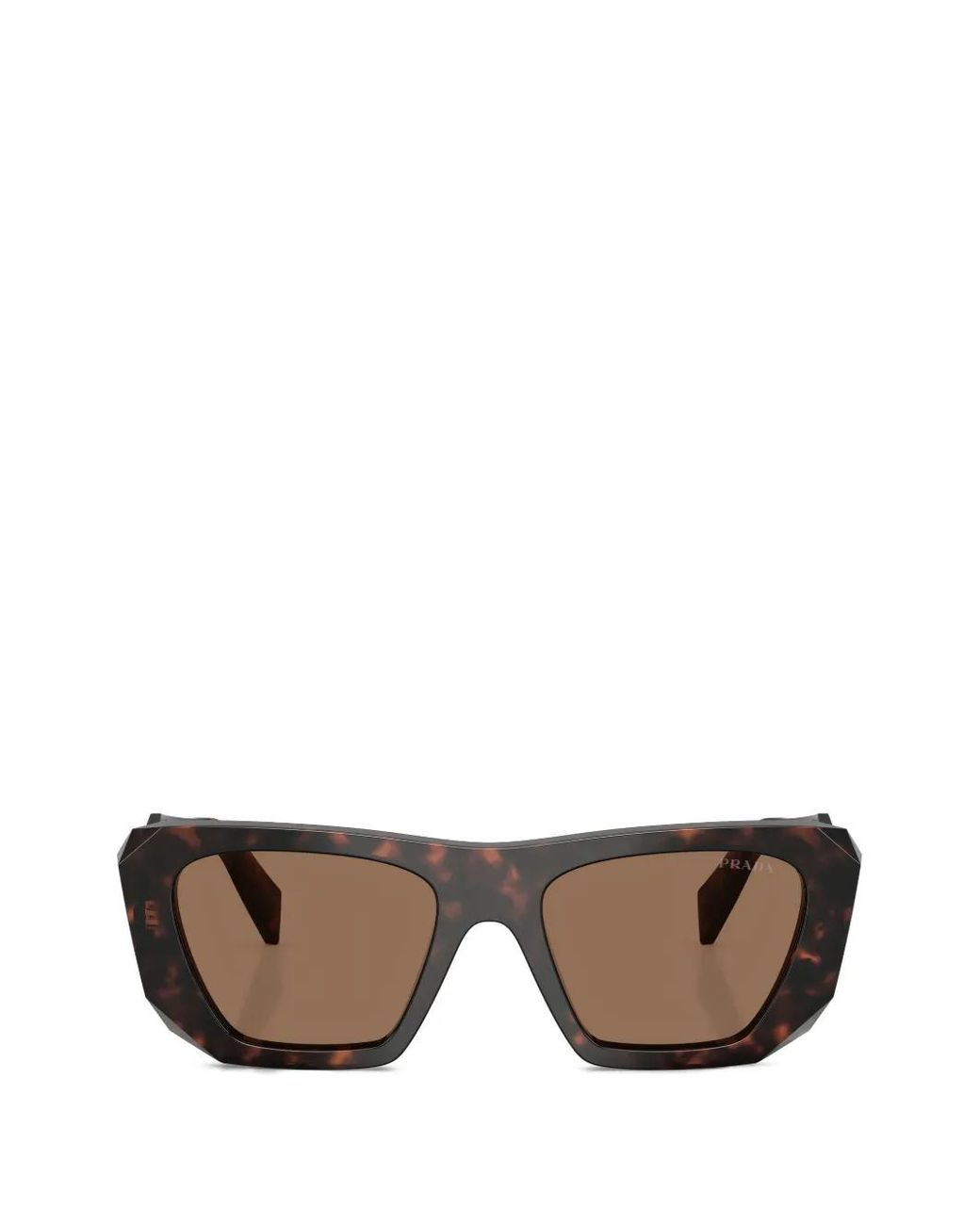 Prada Brown Oversized Sunglasses