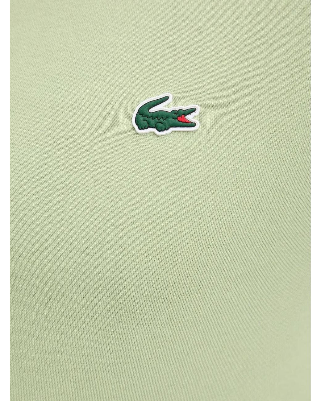 Lacoste Green Ultra Dry Crocodile Graphic Sport T-Shirt for men