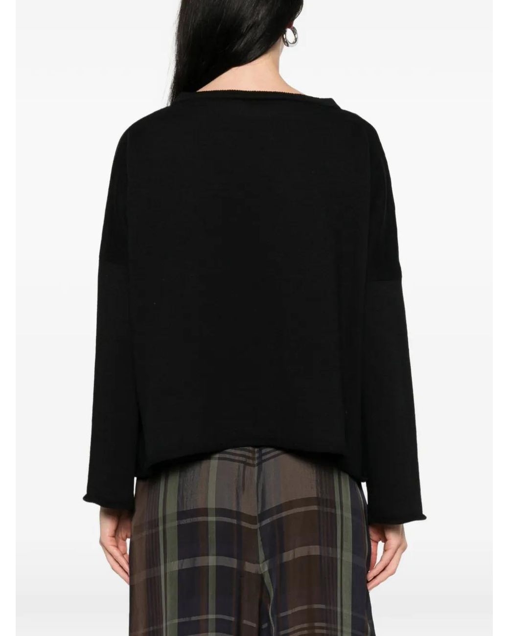 Be You Black Long-Sleeve Sweater