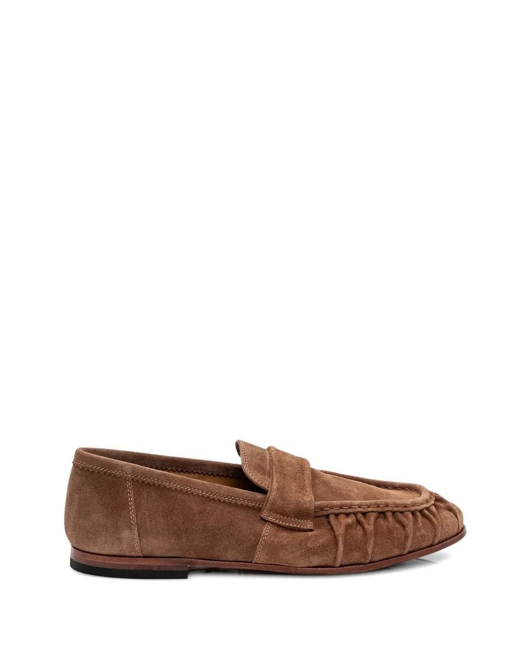 STURLINI FIRENZE Brown Round-Toe Loafers for men