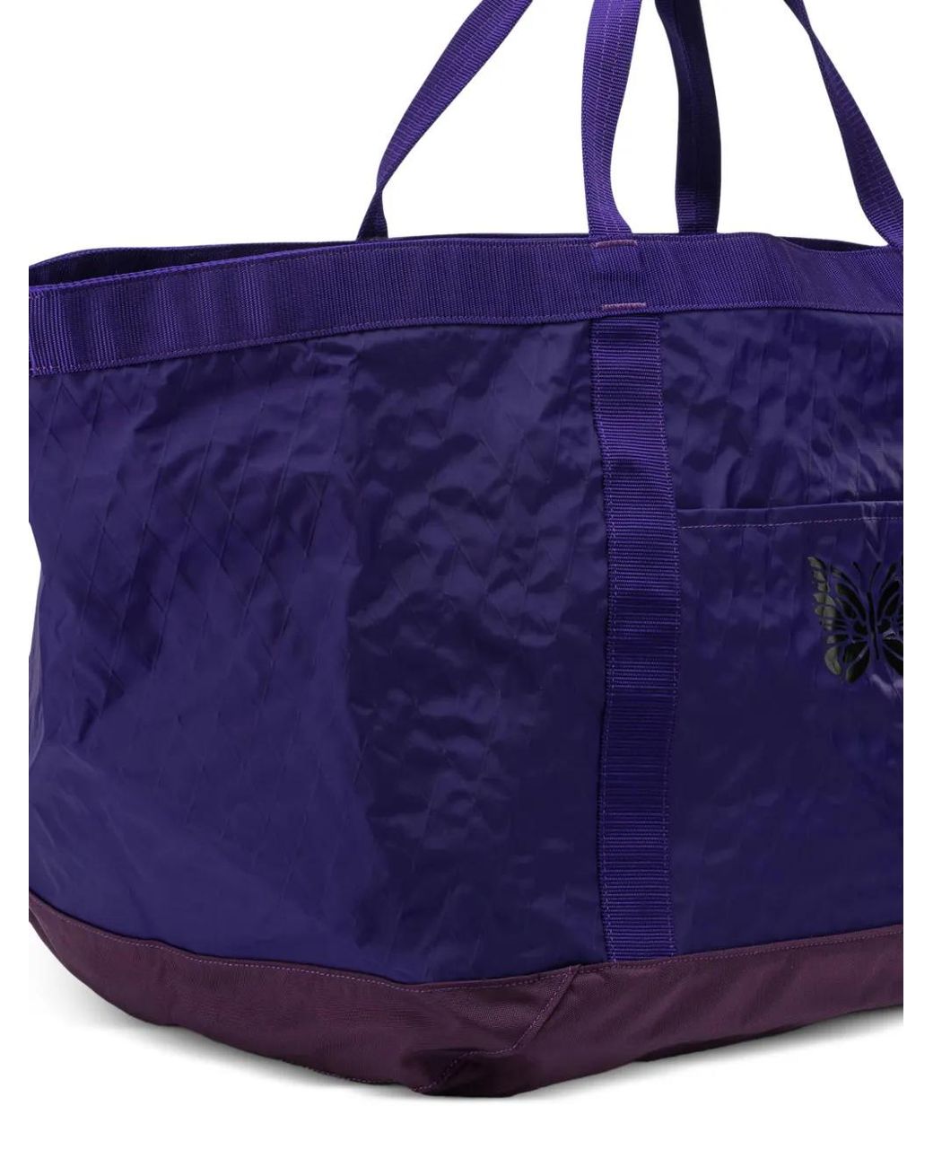 Needles Blue Butterfly-Print Tote Bag for men