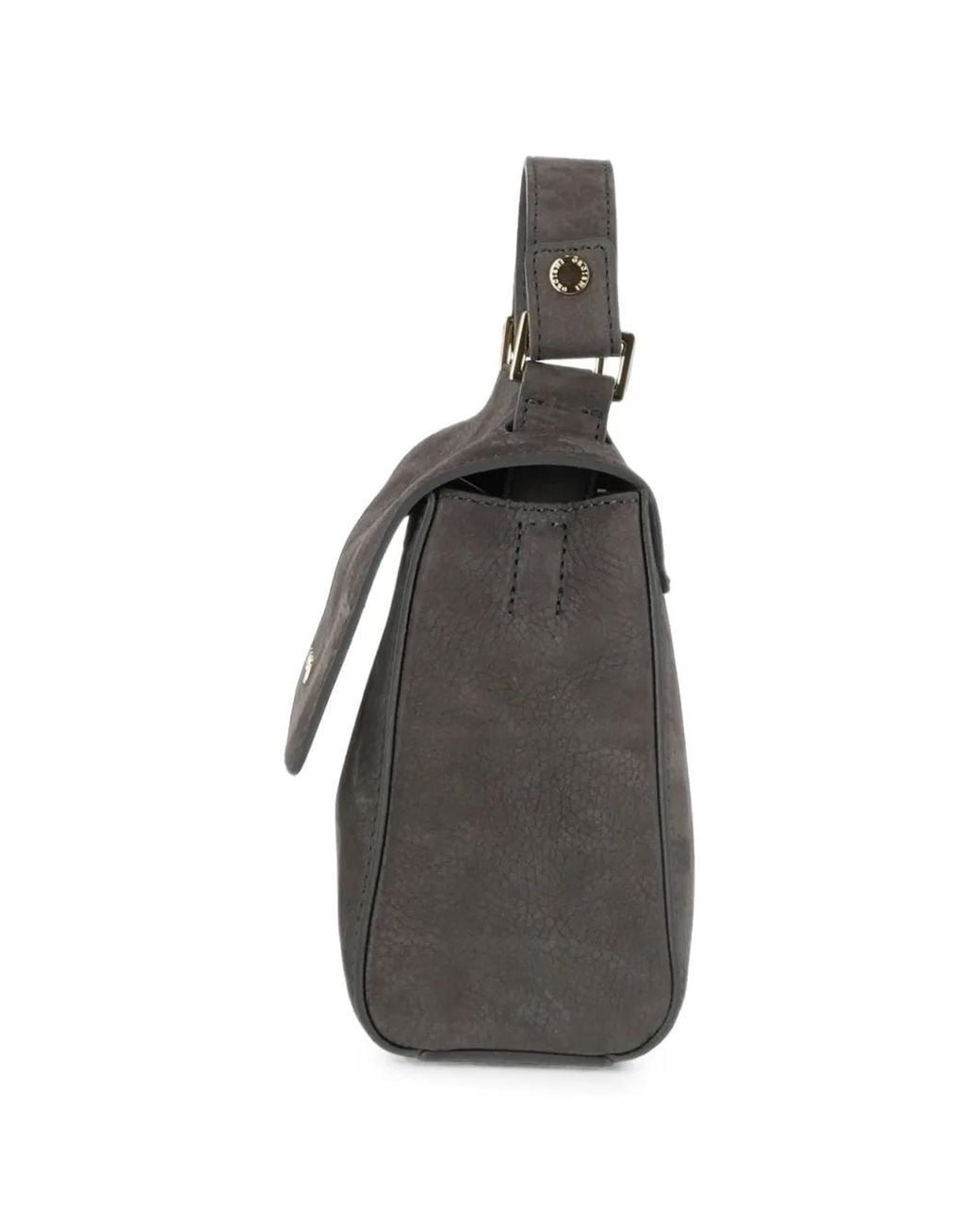 Orciani Black Sveva Leather Tote Bag