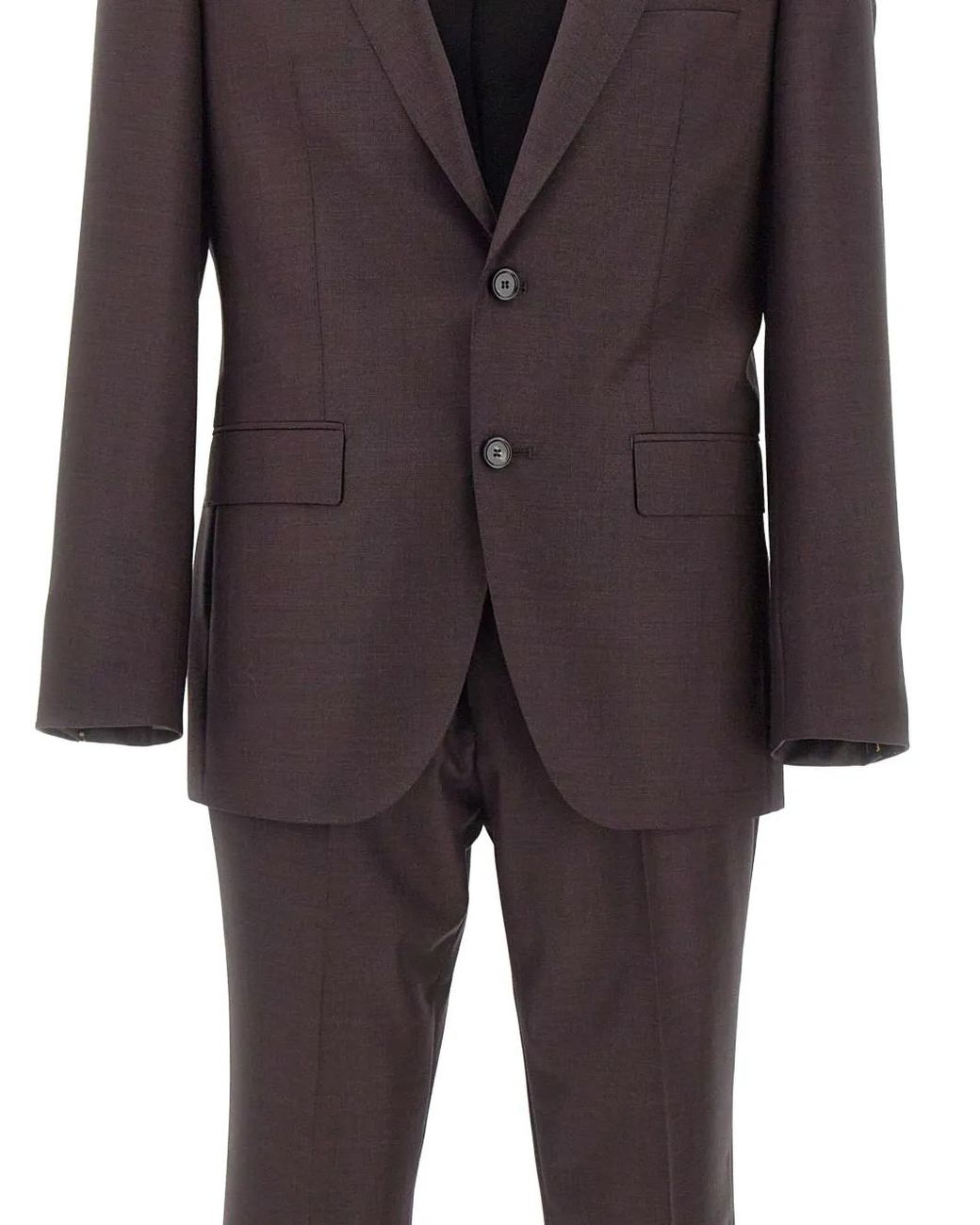 Boss Multicolor Two-Piece Slim-Fit Suit for men