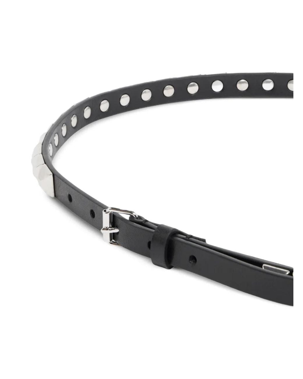 DSquared² Gürtel Mit Nieten in White für Herren