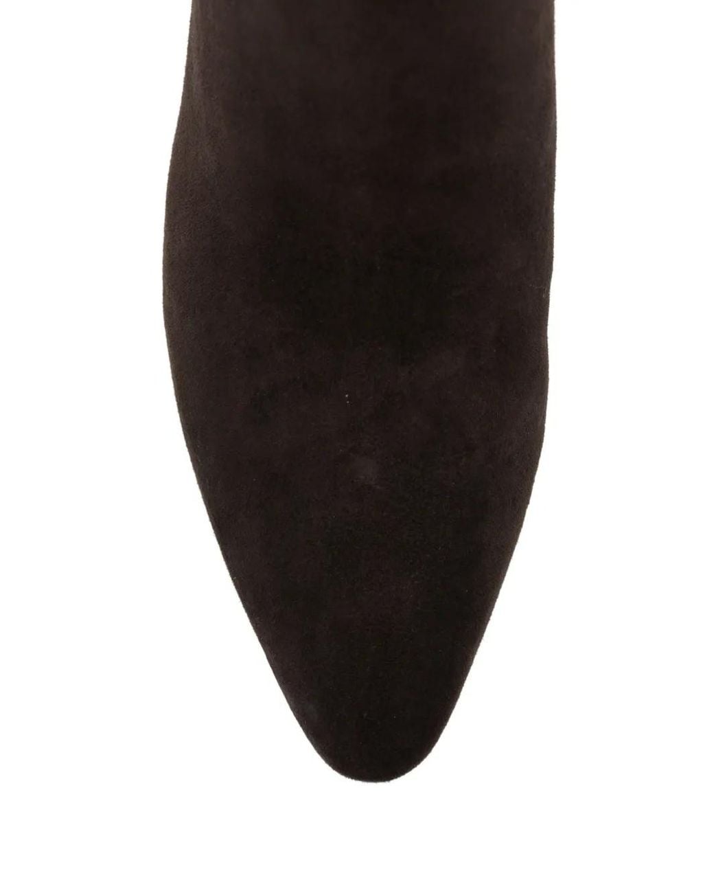 MICHAEL Michael Kors Black Daniela Suede Pointed-Toe Ankle Boots
