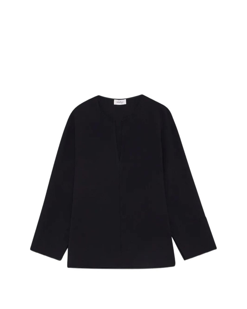Ottod'Ame Black Blouse À Col V
