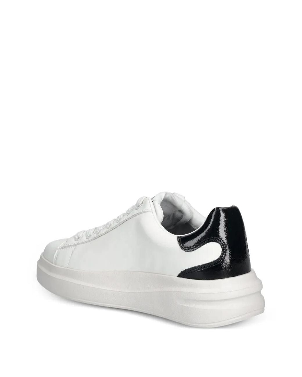 Guess White Lace-Up Fastening Sneakers
