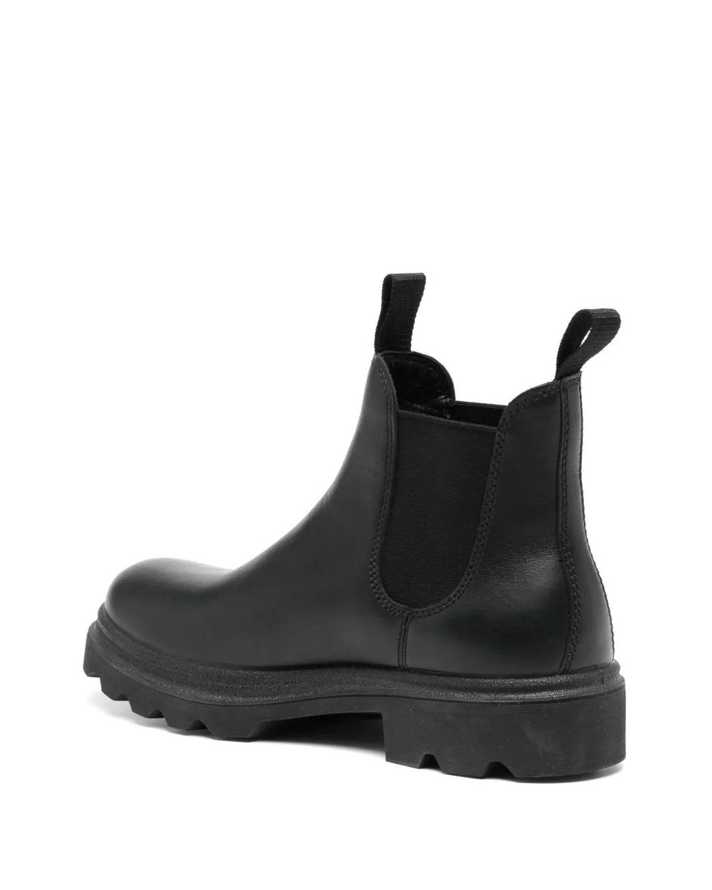 Ecco Black Grainer Chelsea Boot for men