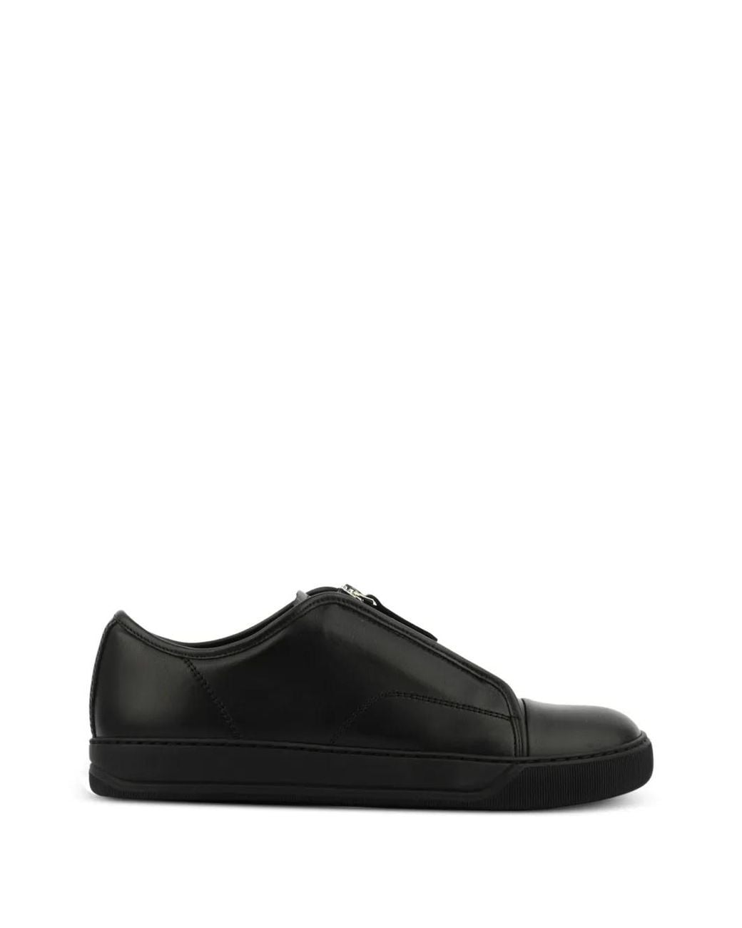 Lanvin Black Dbb1 Zip Sneakers for men