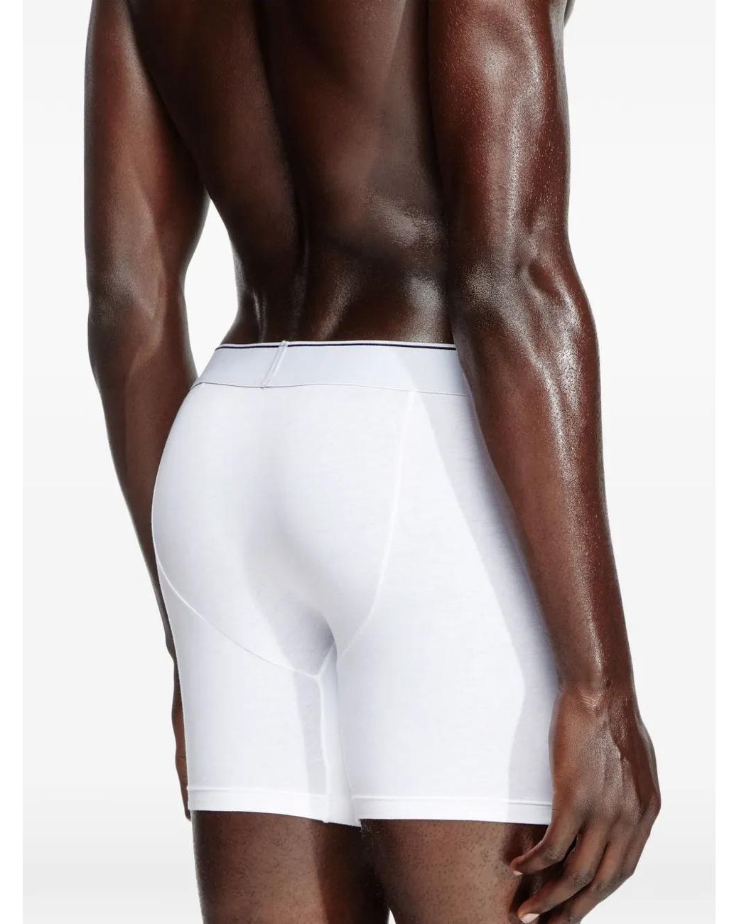 DIESEL Gray Three-Pack Stretch Cotton Boxer Briefs for men