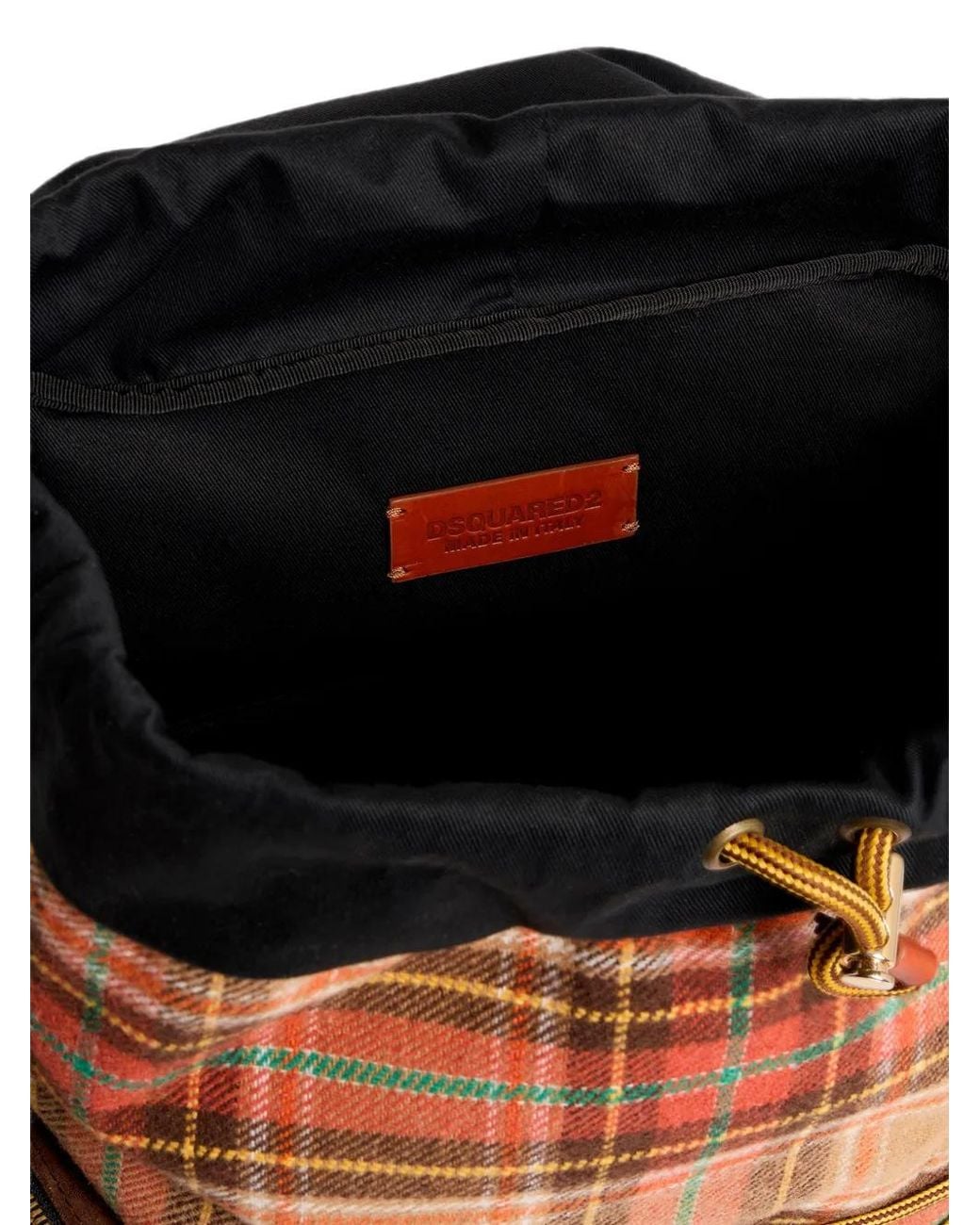 DSquared² Brown D2 Cottage Backpack for men