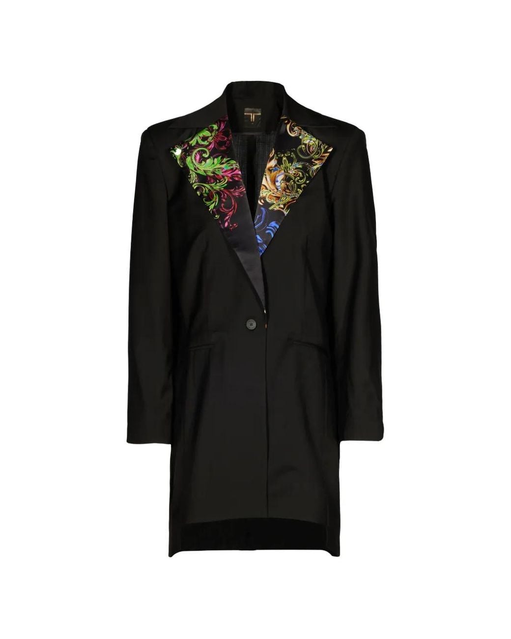 Tessitura Body Couture Black Baroque Oversized Blazer