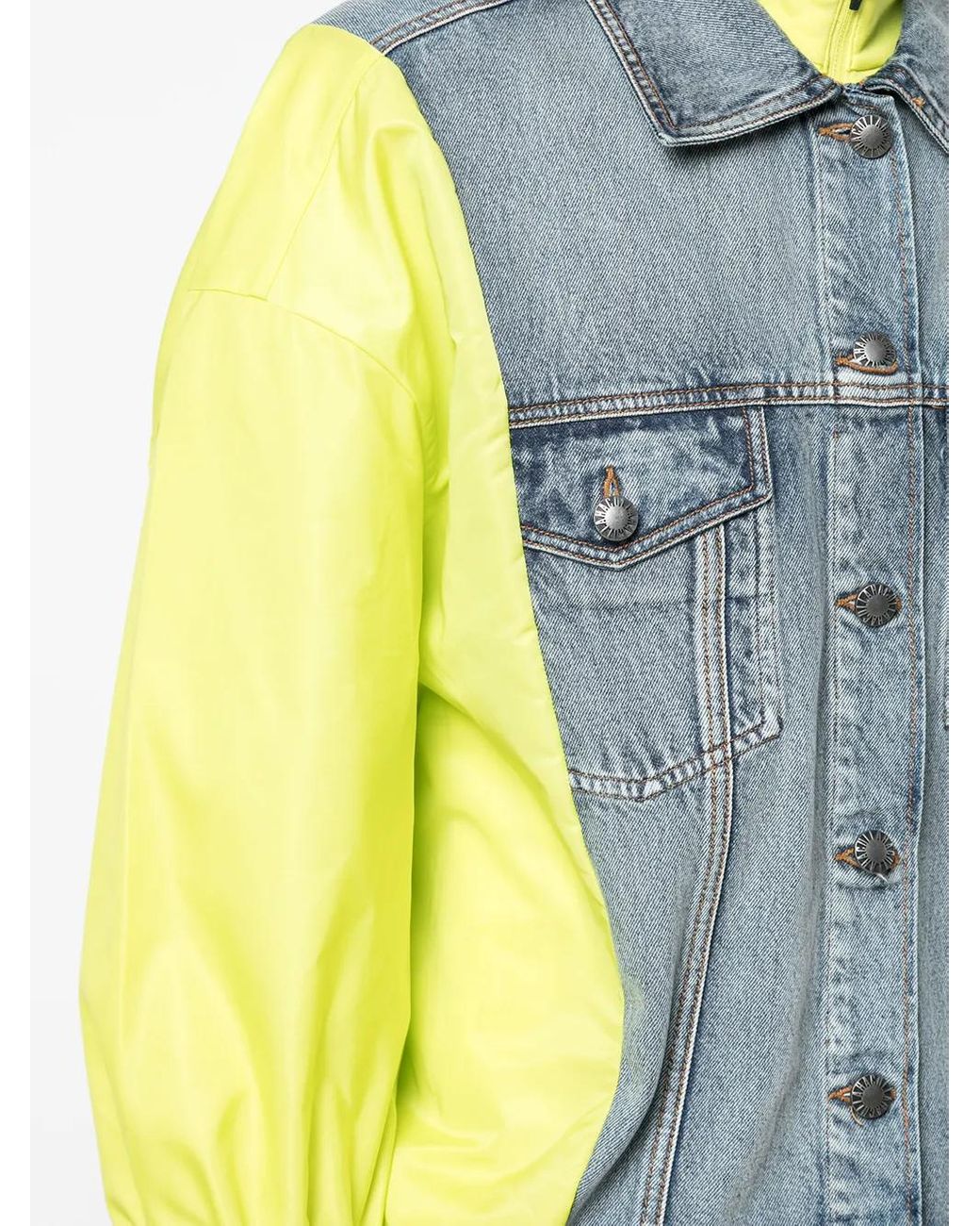Haculla Blue Hybrid Denim Contrast Jacket for men