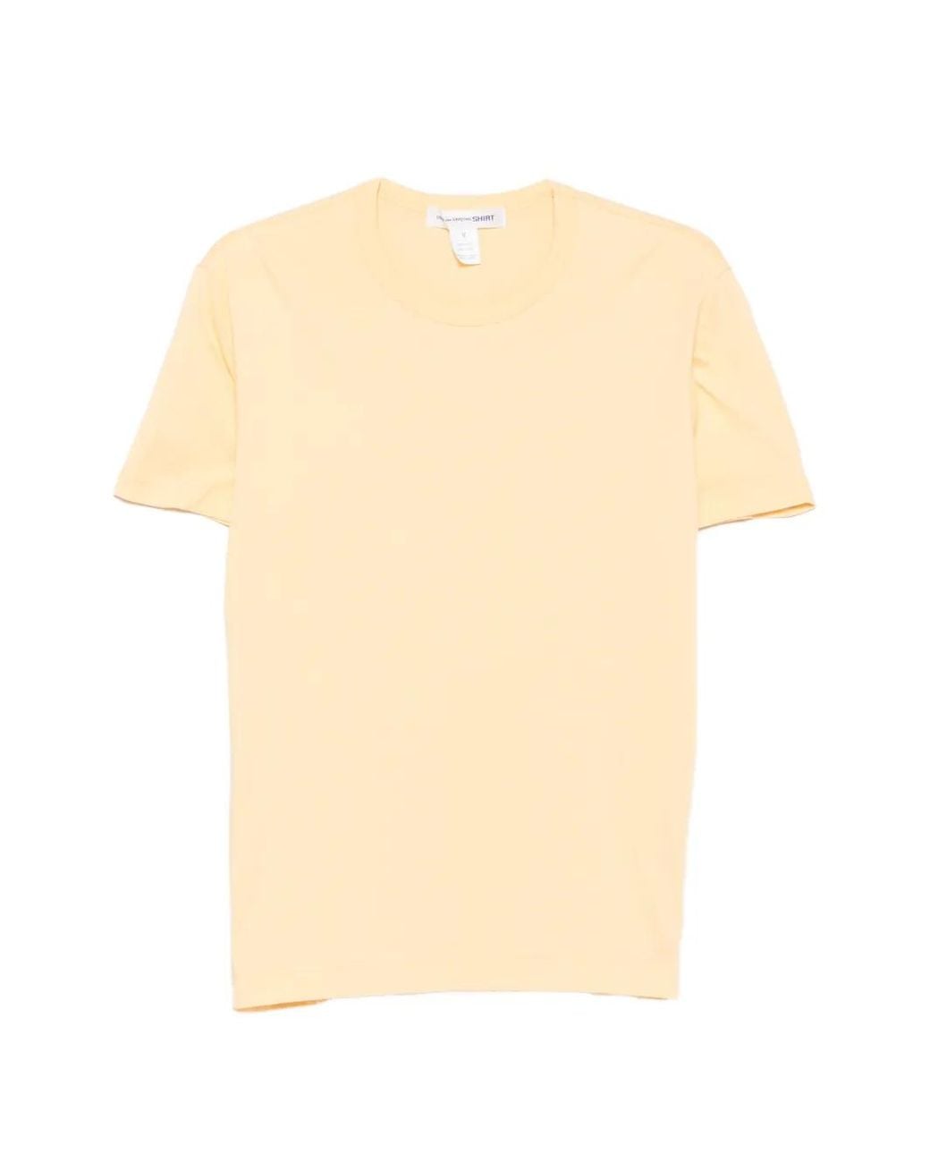 Comme des Garçons Natural T-Shirt À Détail De Zip for men
