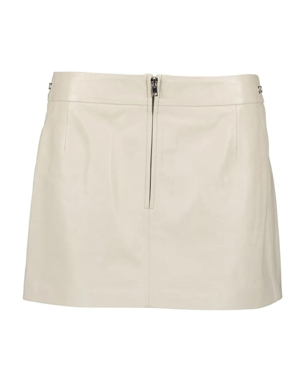 IRO Mini-Rok Met Ceintuur in het Natural