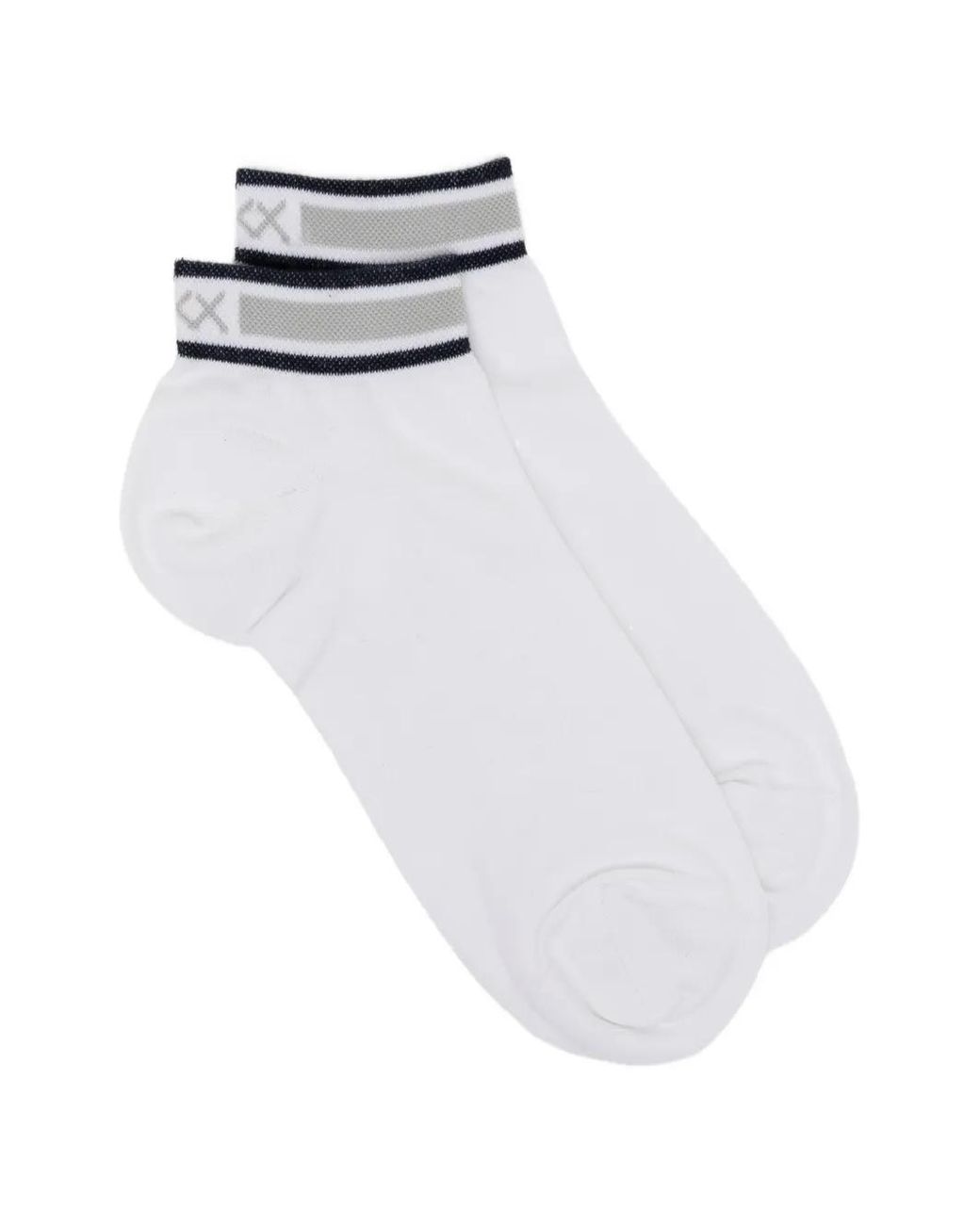 Zegna White Chaussettes Airy Triple-X for men