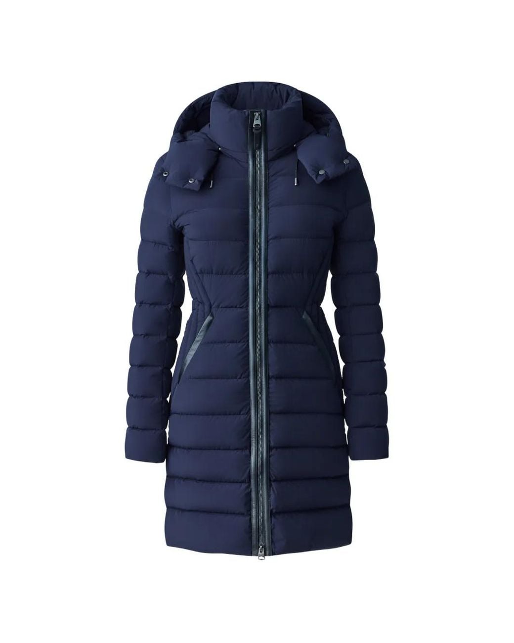 Mackage Blue Farren-Z Hooded Down Coat