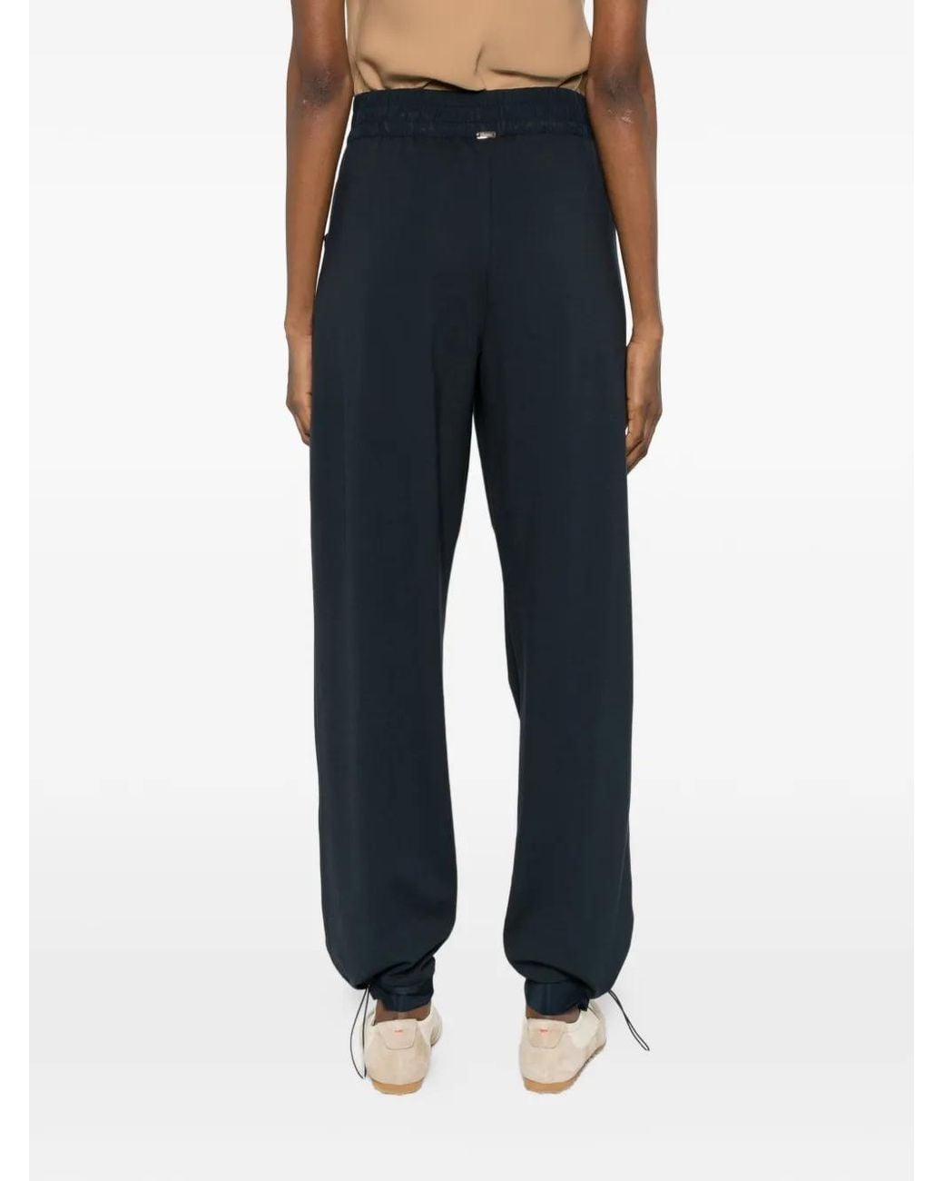 Herno Blue Drawstring Trousers