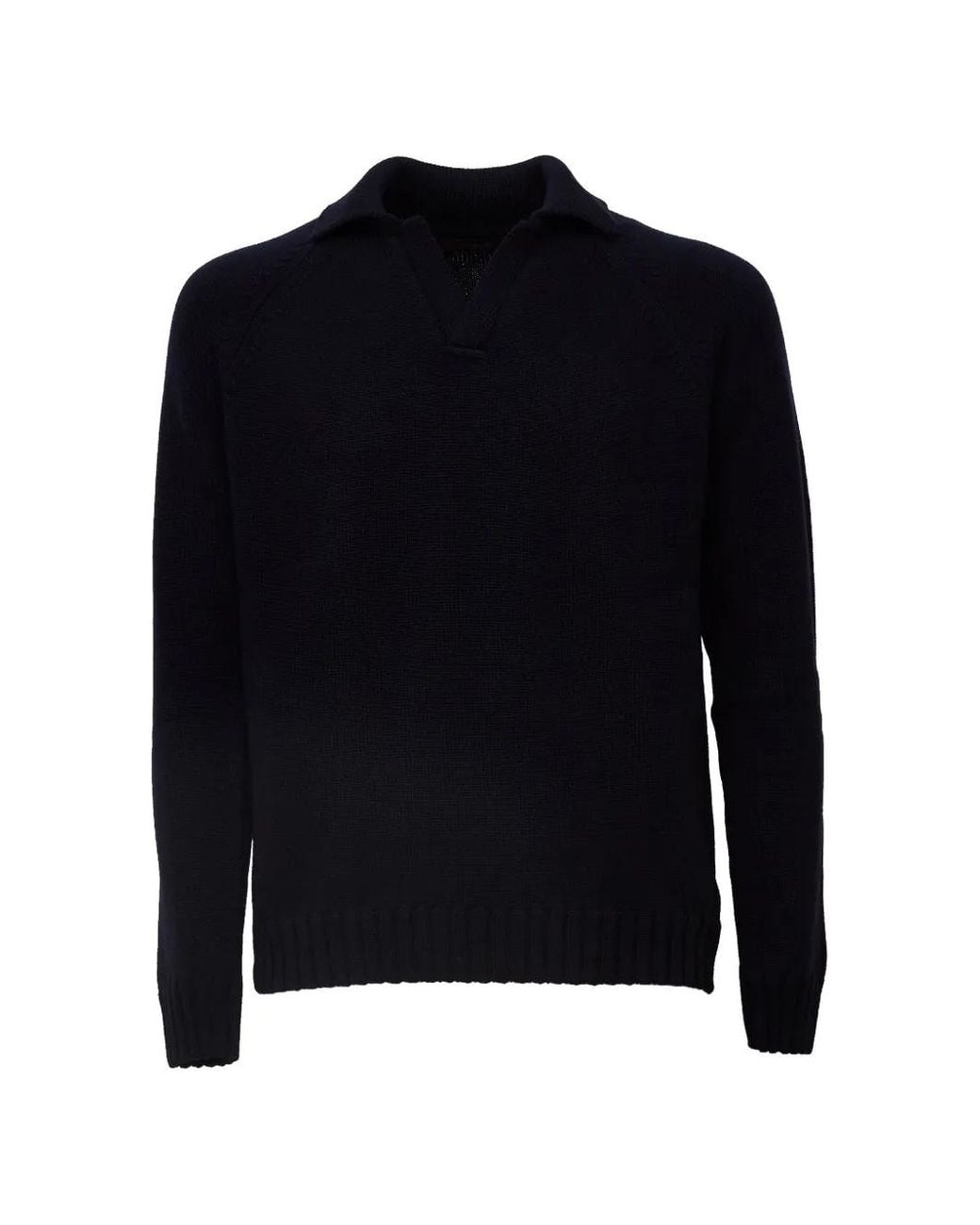 Zanone Pullover Mit Raglanärmeln in Blue für Herren
